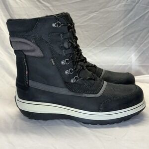 Ecco Roxton Gore-Tex GTX Snow Boots Shearling Lined Waterproof Mens EU 45 US 11